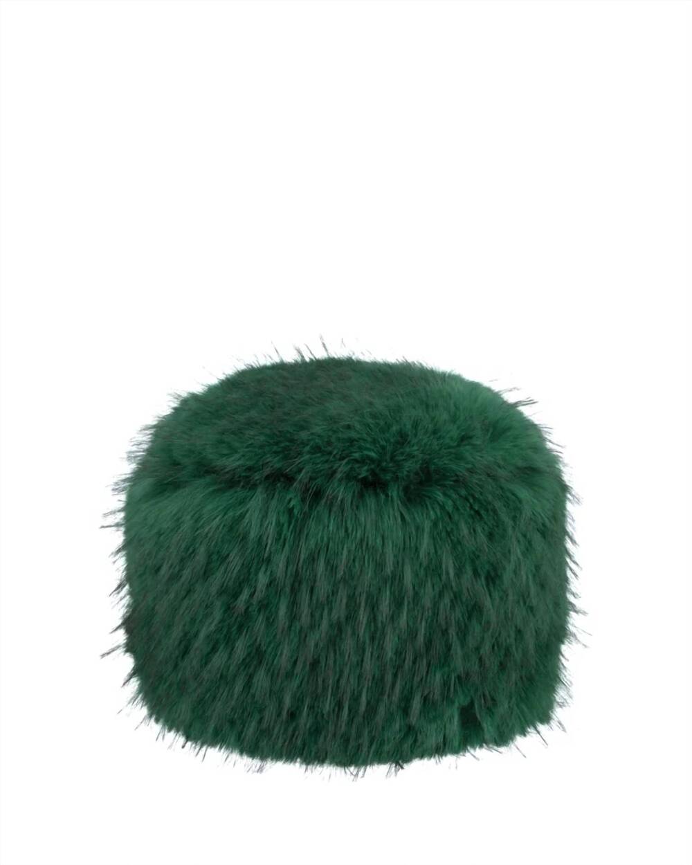 NEW ALEX MAX women's faux fur russian hat in green